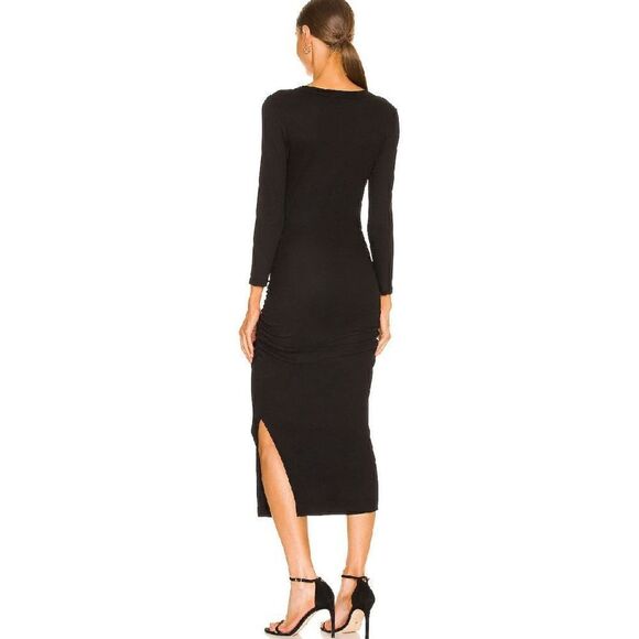 New. Michael Stars black ruched dress. 2X. Retails $129 - Picture 8 of 12